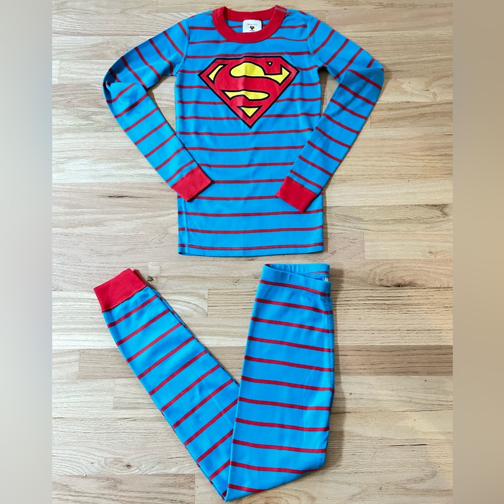 NWOT- Superman Hanna Andersson Children’s Pajamas